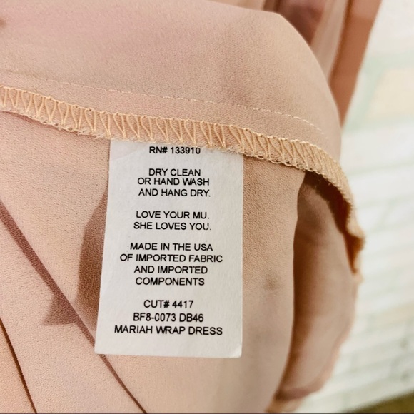 Show me Your MuMu NWT Mariah Wrap Dress - Picture 15 of 15